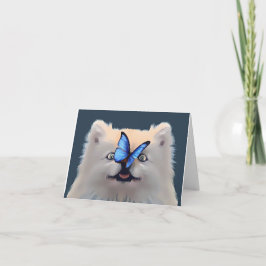 BUTTERFLY NOSE THANK YOU CARD サンキューカード