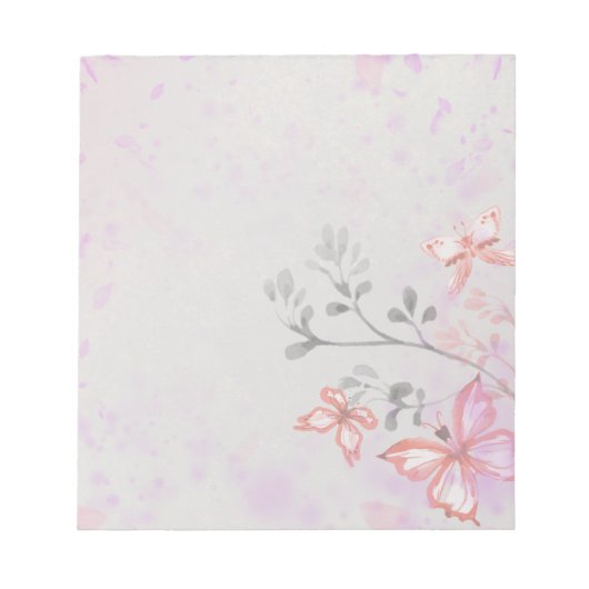 Butterfly Notepad ノートパッド (正面)