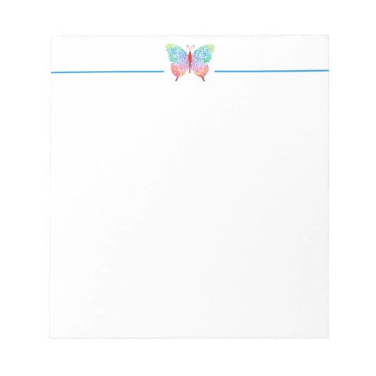 Butterfly Notepad ノートパッド (正面)