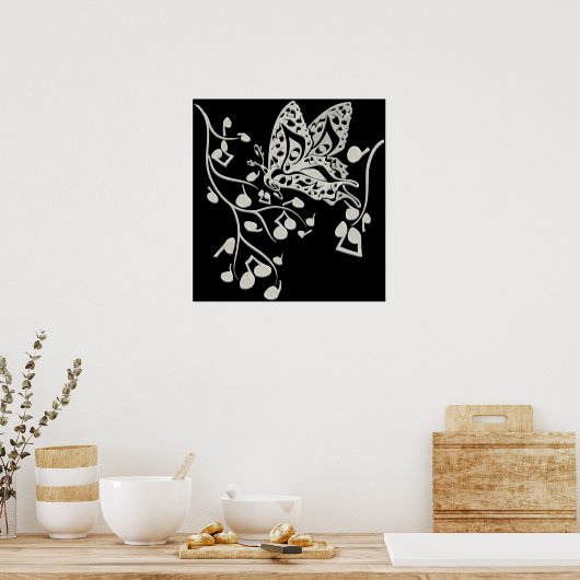 Butterfly_Notes ポスター (キッチン)