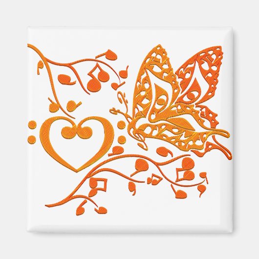 Butterfly_Notes マグネット (正面)