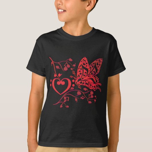 Butterfly_Notes Tシャツ (正面)
