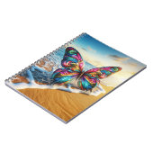 Butterfly on beach ノートブック (左側)