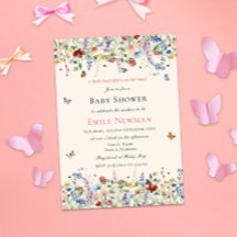 Butterfly on the way |フローラガールベビーシャワー