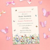 Butterfly on the way Boho Baby Shower | Boho 招待状