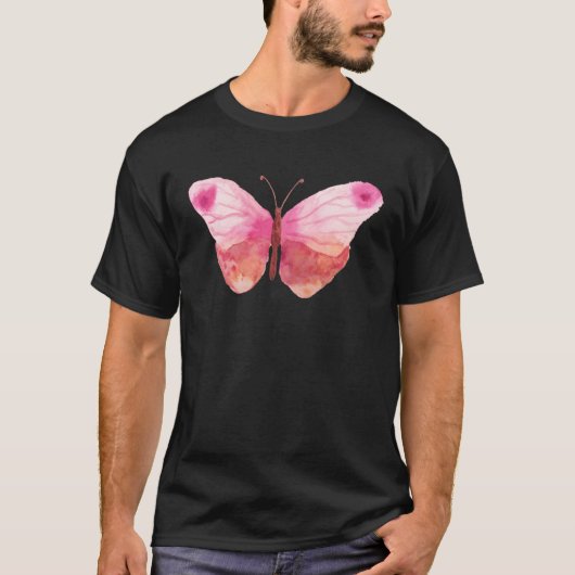 Butterfly  Painting  Insect Colourful Summer Tシャツ (正面)