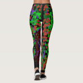 Butterfly Paradise Leggings レギンス (裏面)