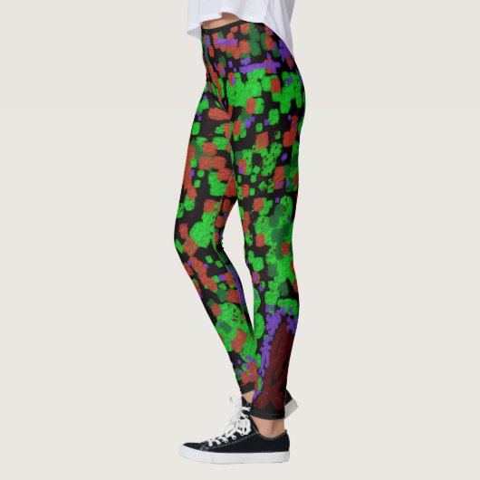 Butterfly Paradise Leggings レギンス (左)