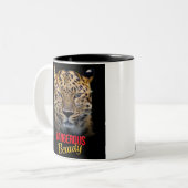 butterfly pattern, kaleidoscope, glass butterfly, ツートーンマグカップ (正面左)