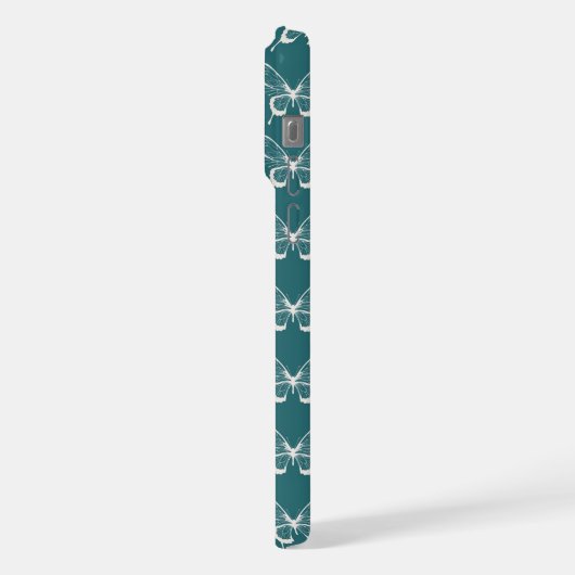 Butterfly Phone Case iPhoneケース (左側面)