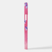 butterfly phone case iPhoneケース (右側面)