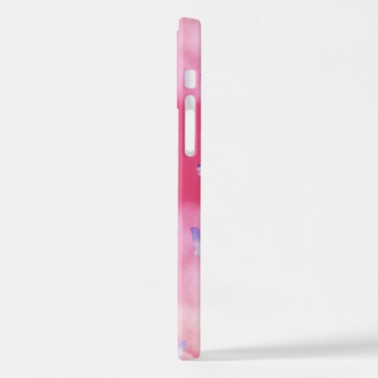 butterfly phone case iPhoneケース (左側面)