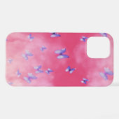 butterfly phone case iPhoneケース (裏面横)