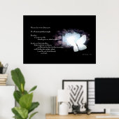 Butterfly Poem ポスター (ホームオフィス)
