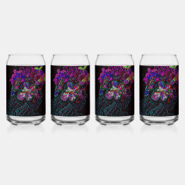 Butterfly Princess ガラス缶