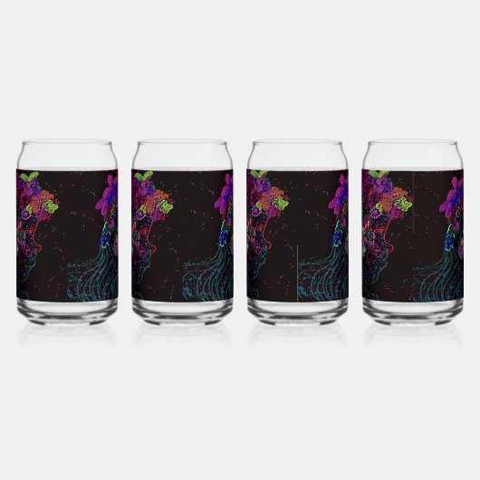 Butterfly Princess ガラス缶 (左)