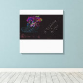 Butterfly Princess  キャンバスプリント (インサイチュ (ウッドフロア))