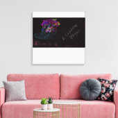 Butterfly Princess  キャンバスプリント (インサイチュ (リビング))