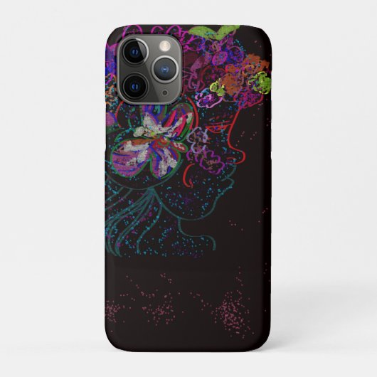 Butterfly Princess IPhone Case Case-Mate iPhoneケース (裏)