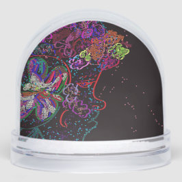 Butterfly Princess Snow Globe