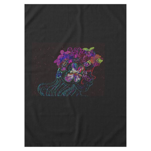 Butterfly Princess Tablecloth テーブルクロス (正面)