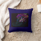 Butterfly Princess Throw Pillow クッション (ブランケット)