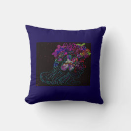 Butterfly Princess Throw Pillow クッション