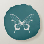 Butterfly Round Pillow ラウンドクッション (裏面)