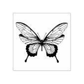 Butterfly Rubber Stamp ラバースタンプ (インプリント)