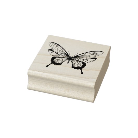 Butterfly Rubber Stamp ラバースタンプ (スタンプ)