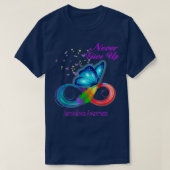 Butterfly Sarcoidosis Awareness Tシャツ (デザイン正面)
