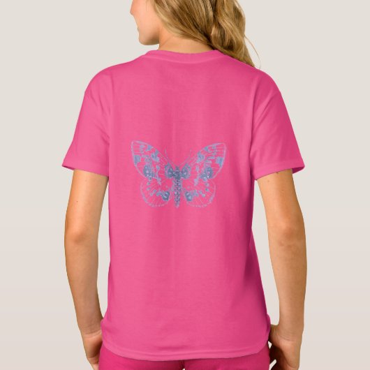 Butterfly – Schmetterling Tシャツ (裏面)