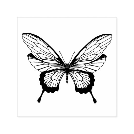 Butterfly Self-inking Stamp セルフインキングスタンプ (デザイン)