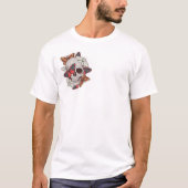 Butterfly skull shirt tシャツ (正面)