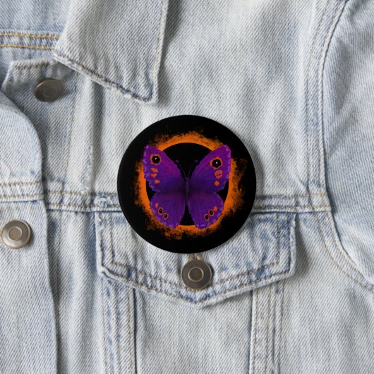 Butterfly Soular Eclipse Button 缶バッジ (インサイチュ)