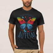 Butterfly Spectrum - Transformed by Autism Tシャツ (正面)