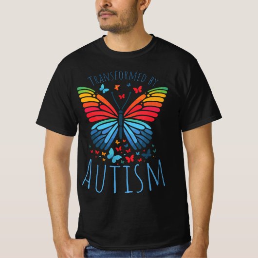 Butterfly Spectrum - Transformed by Autism Tシャツ (正面)