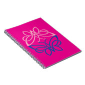 Butterfly Spiral Photo Notebook ノートブック (右側)