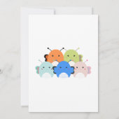 Butterfly Squishmallow Birthday Party 招待状 (裏面)