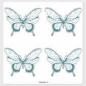 Butterfly Sticker シール (シート)