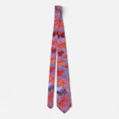 Butterfly Sunset Necktie ネクタイ (裏面)
