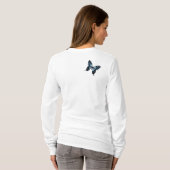 butterfly tシャツ (裏面フル)