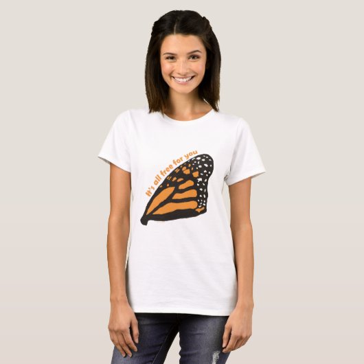 Butterfly Tシャツ (正面フル)
