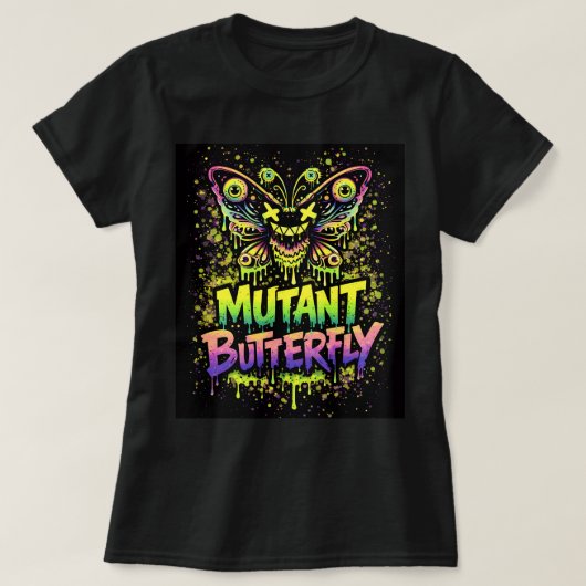 Butterfly Tees Co. ミュータント バタフライ 0047756 Tシャツ (デザイン正面)