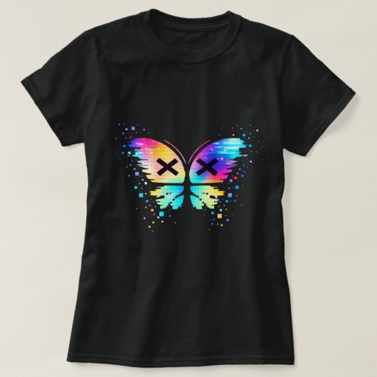 Butterfly TEES CO. レトロバタフライシャツ 0047875 Tシャツ (デザイン正面)