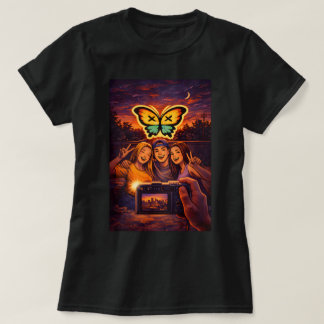 Butterfly TEES CO. レトロバタフライシャツ 0047884 Tシャツ
