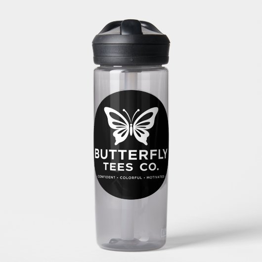 Butterfly Tees Co. 0047688-BT ウォーターボトル (正面)