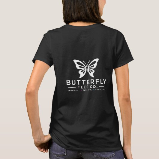 Butterfly Tees Co. 0047688 Tシャツ (裏面)