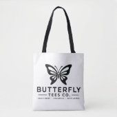 Butterfly Tees Co. 0047688-WTL トートバッグ (正面)