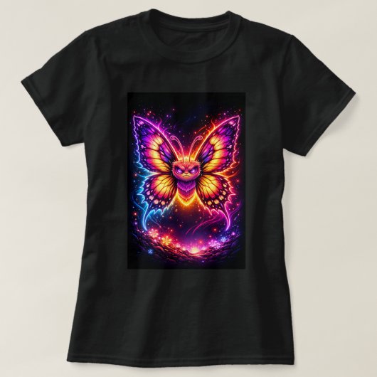 Butterfly Tees Co. Angry Butterfly Shirt 0047748 Tシャツ (デザイン正面)